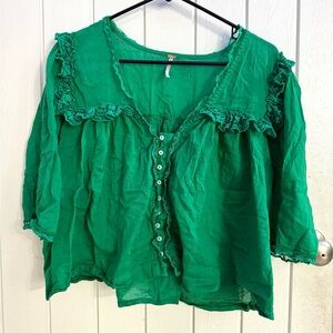 Free People Luna Blouse